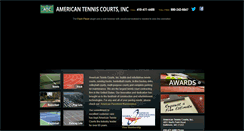 Desktop Screenshot of americantenniscourtsinc.com